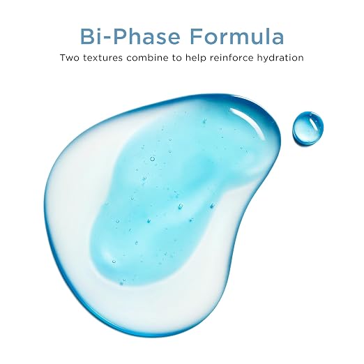 CLARINS Hydra-Essentiel Bi-Phase Serum lifestyle skincare routine image for anti-aging hydration firmness and radiance