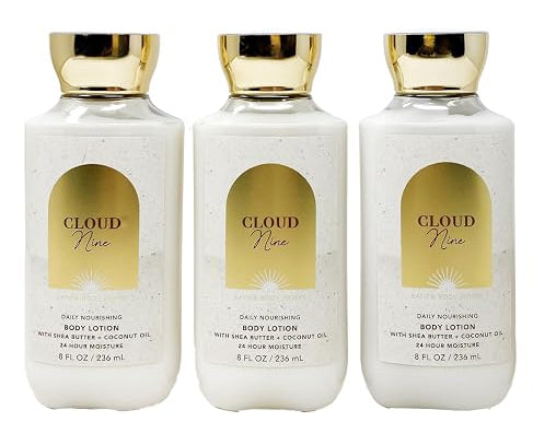 CLOUD NINE Bath & Body Works Body Lotion 3-Pack