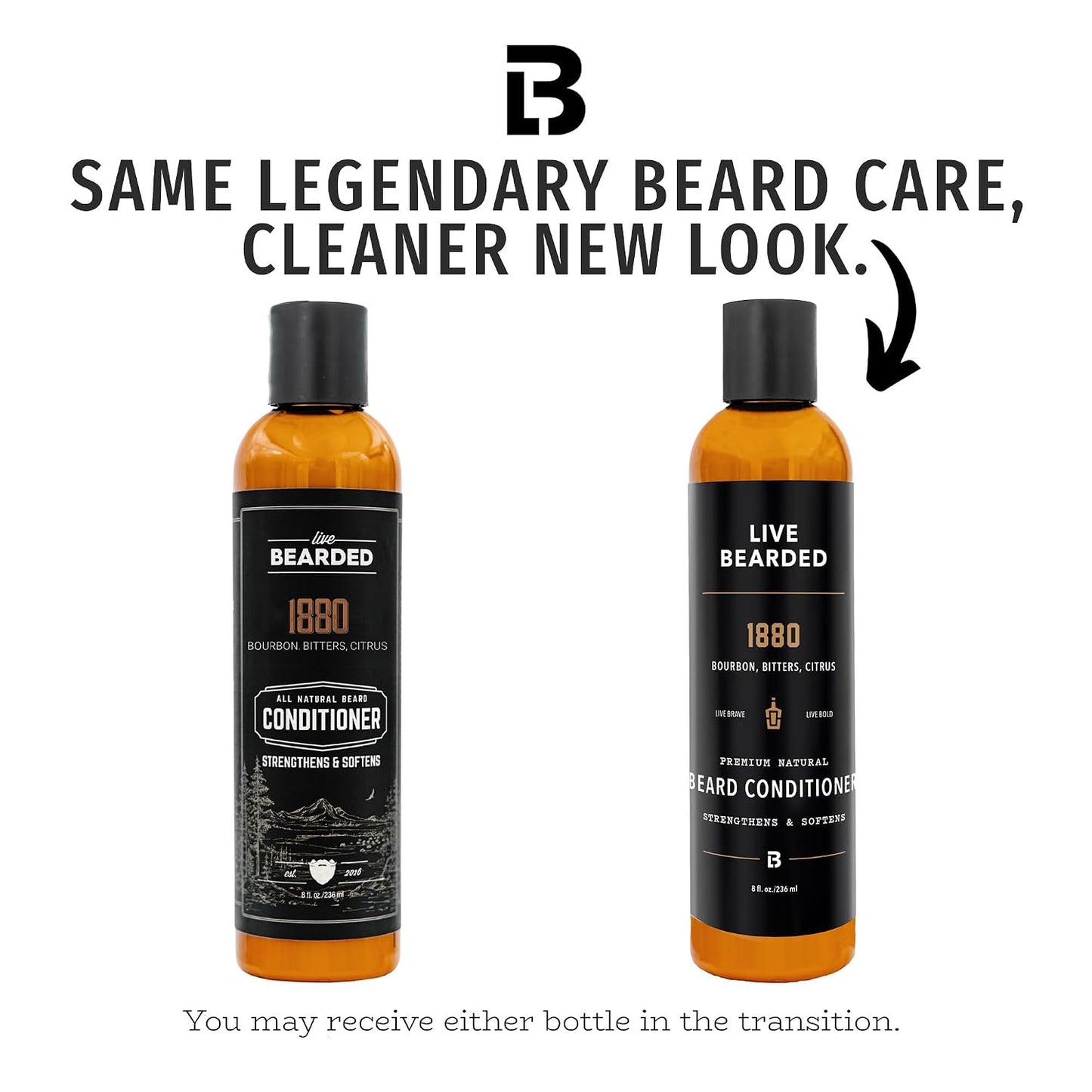 LIVE BEARDED Beard Conditioner 1880 8 fl oz product image 2