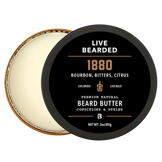 LIVE BEARDED Beard Butter 1880 3 fl oz product image 1