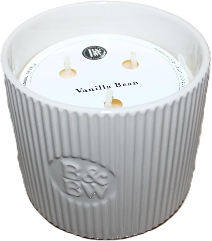 Bath & Body Works VANILLA BEAN 3-Wick Candle