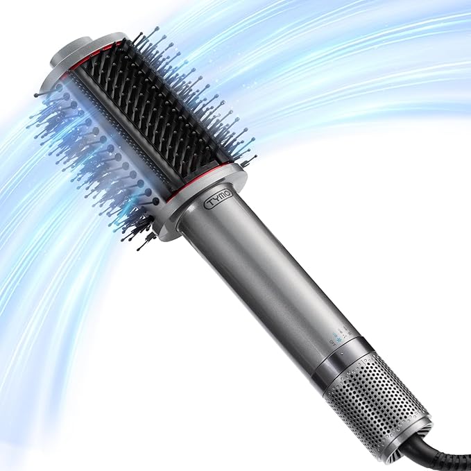 TYMO TYMO 4.0 Ionic Hair Blow Dryer Brush Metal Grey product image 1
