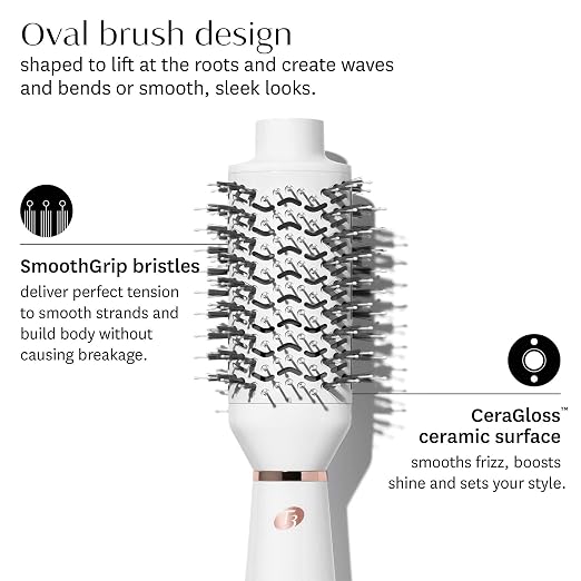 T3 T3 AireBrush One Step Smoothing and Volumizing Hair Dryer Brush product image 8