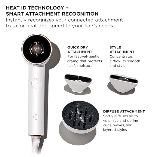 T3 T3 Aire IQ Intelligent Hair Dryer Clay White product image 10