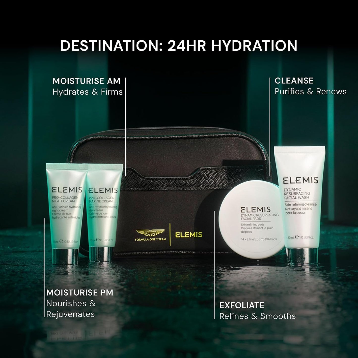 ELEMIS x Aston Martin Deluxe Discovery Skincare Set