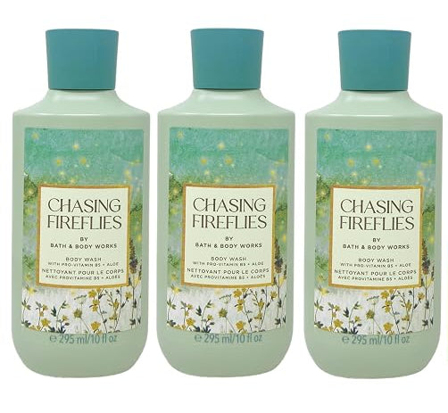 CHASING FIREFLIES Bath & Body Works Body Wash 3 Pack