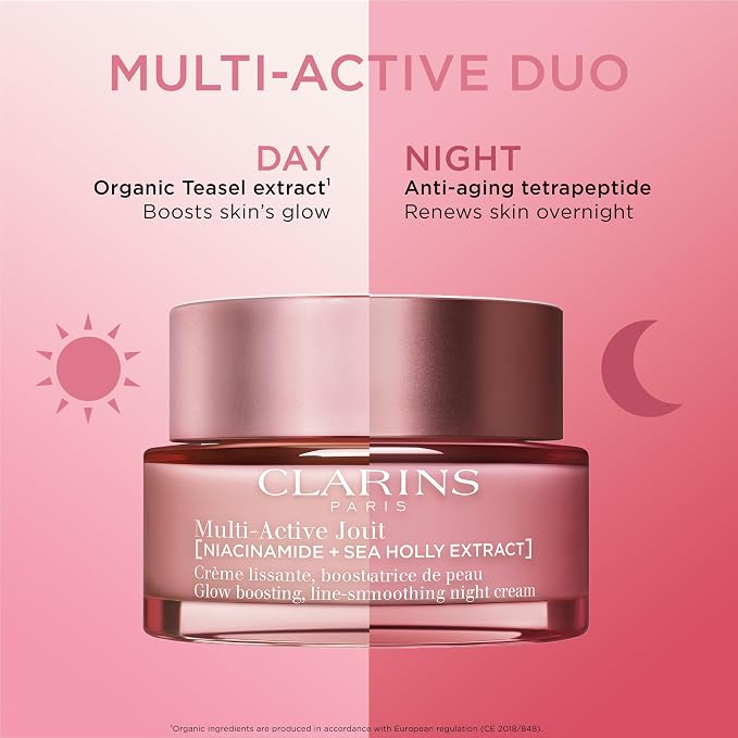CLARINS Multi-Active Day Cream SPF 15 additional product detail image for luxury anti-aging skincare and hydration