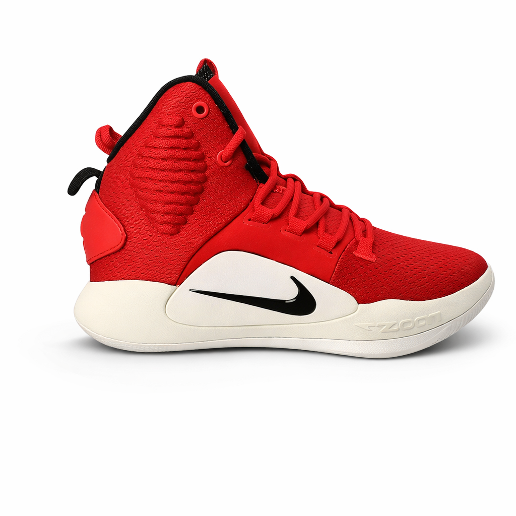 Nike Hyperdunk X TB Basketball Shoes Court Red Kids Size 3.5Y Performance Sneakers | My Wrinkles Gone