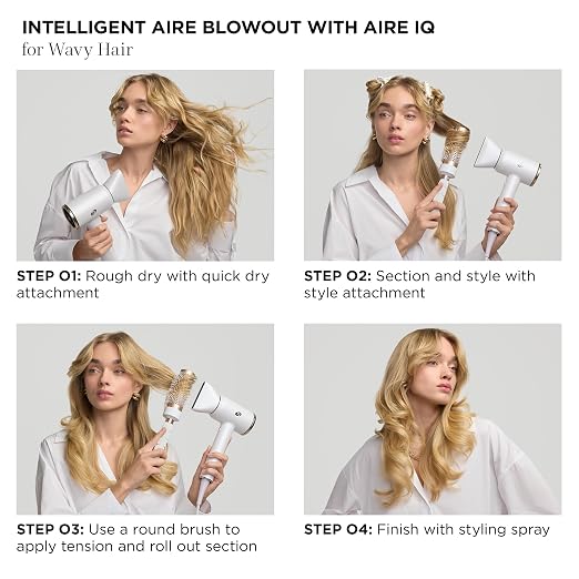 T3 T3 Aire IQ Intelligent Hair Dryer Clay White product image 14