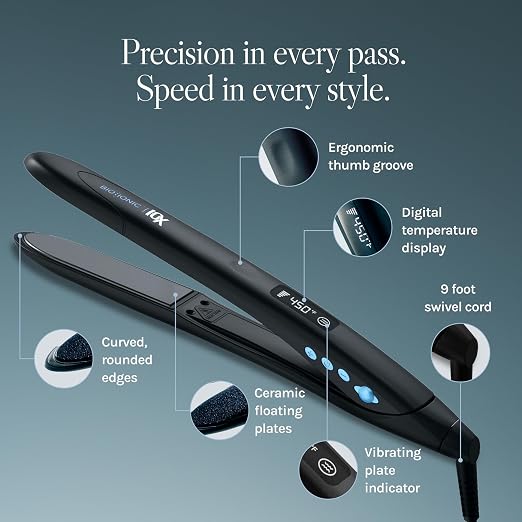 Bio Ionic Bio Ionic 10X Styling Iron Hair Straightener 1 Inch product image 4