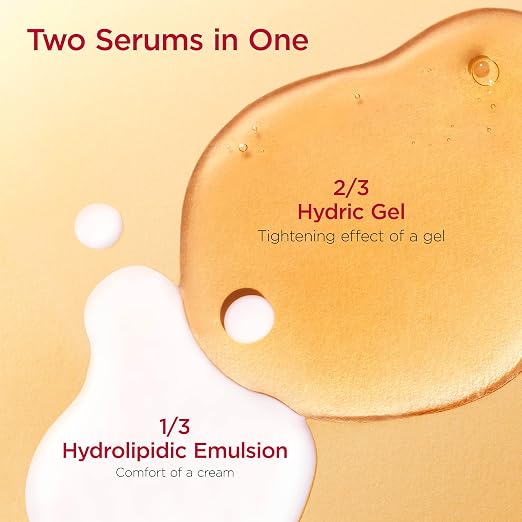 CLARINS Double Serum Eye texture or application detail for eye care and smoother-looking eyes