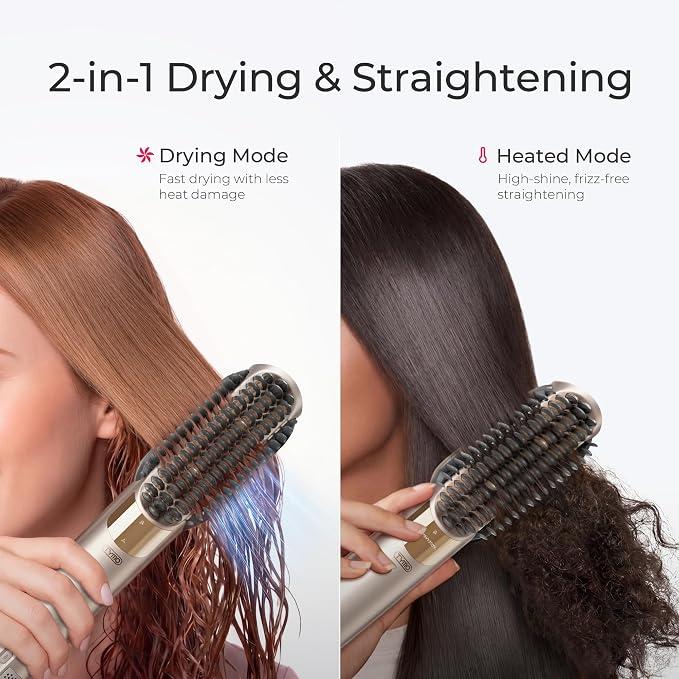TYMO TYMO Flowy 2 in 1 Air Straightener Brush product image 2