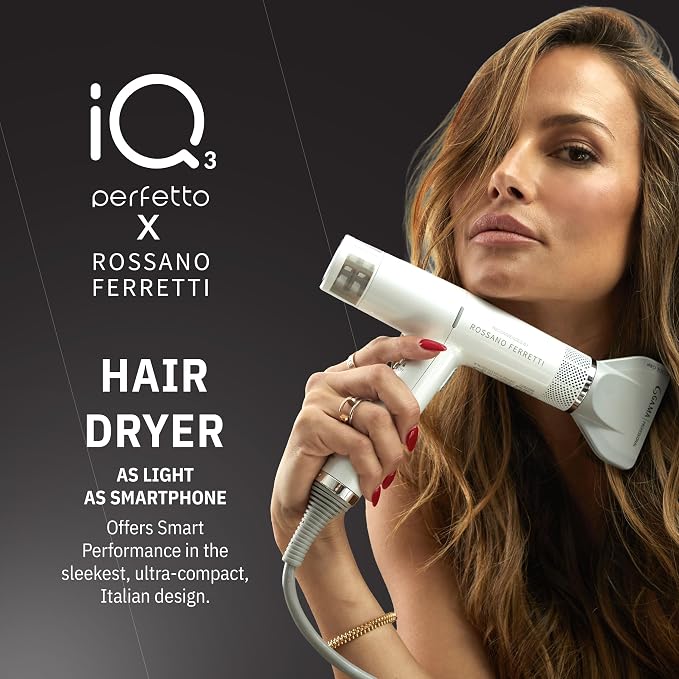 GA.MA Italy Professional GA.MA Italy Professional iQ3 Perfetto Rossano Ferretti Hair Dryer Pearl White product image 2