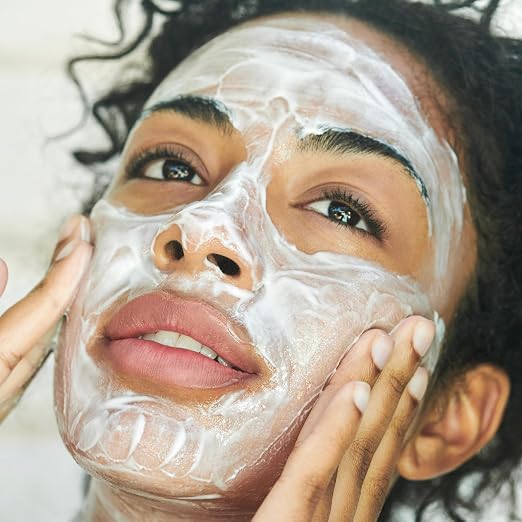 CLARINS Velvet Cleansing Milk texture or application detail for a luxury facial cleansing routine