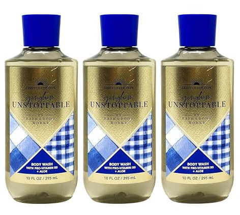 Gingham Unstoppable Bath & Body Works Body Wash 3 Pack