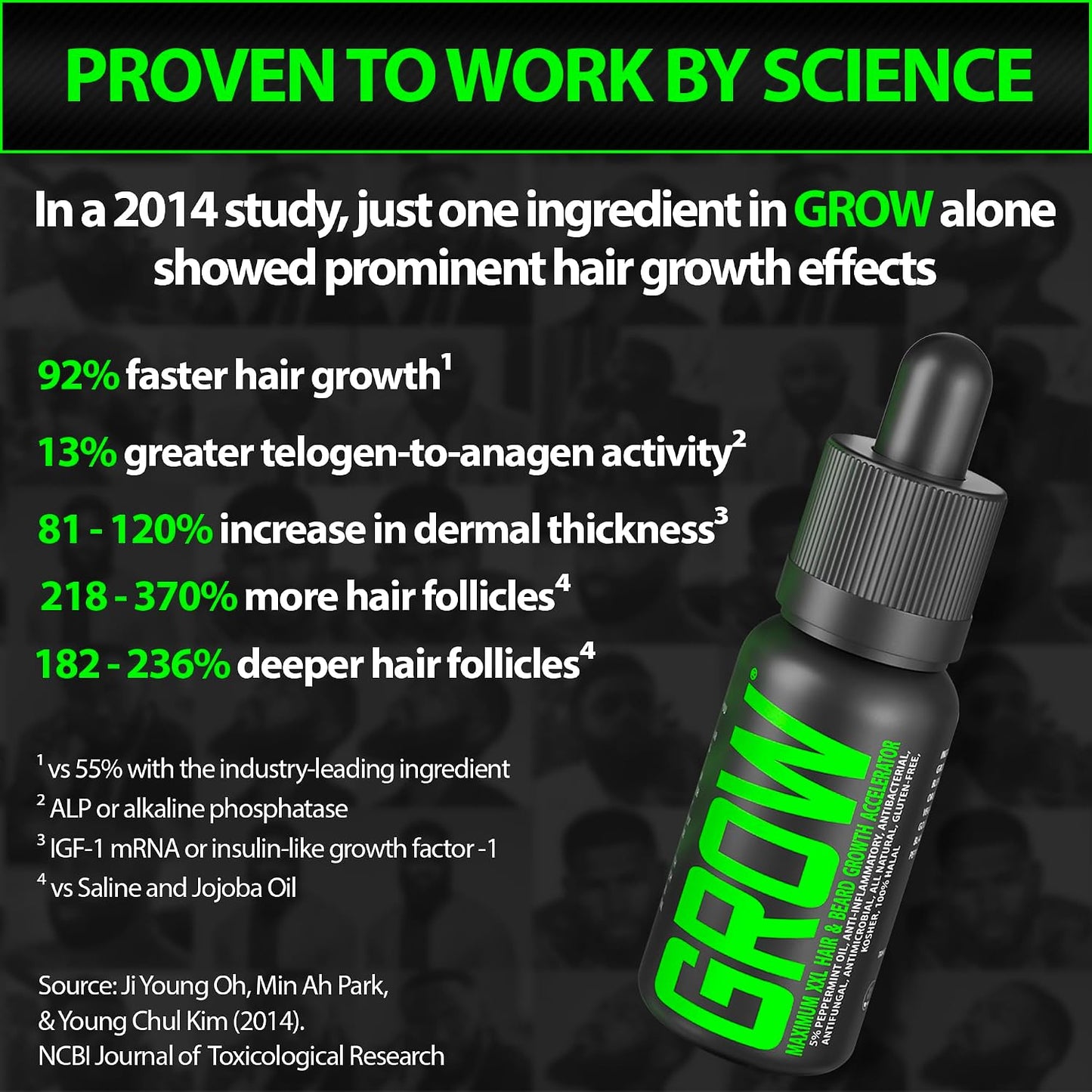 BBS BEST BEARD STUFF GROW XXL Beard Oil and Biotin Beard Balm Kit product image 4