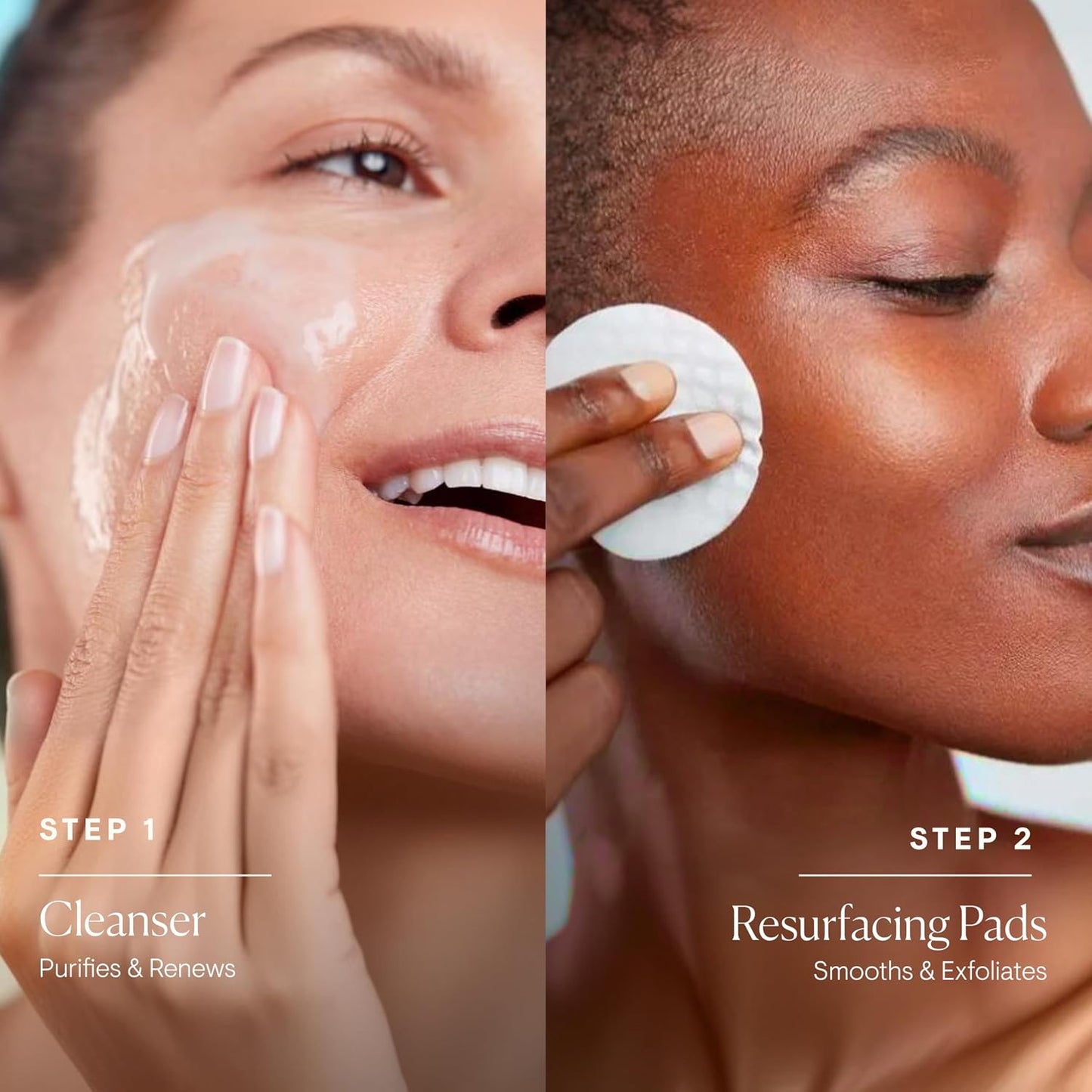 ELEMIS Dynamic Duo Skincare Set – Luxury Spa Cleanser & Exfoliating Facial Pads