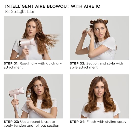 T3 T3 Aire IQ Intelligent Hair Dryer Satin Blush product image 12