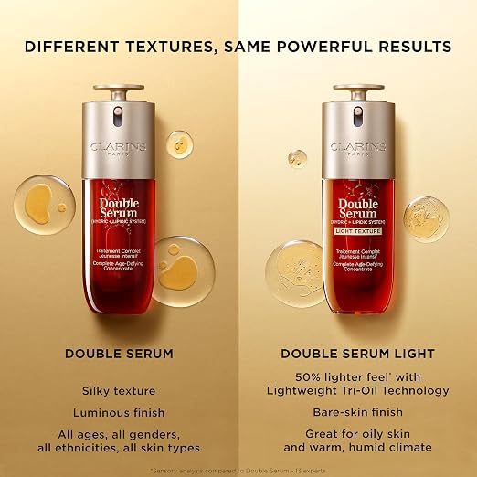 CLARINS Double Serum Light Texture additional product image 10 for anti-aging hydration firmness and radiance
