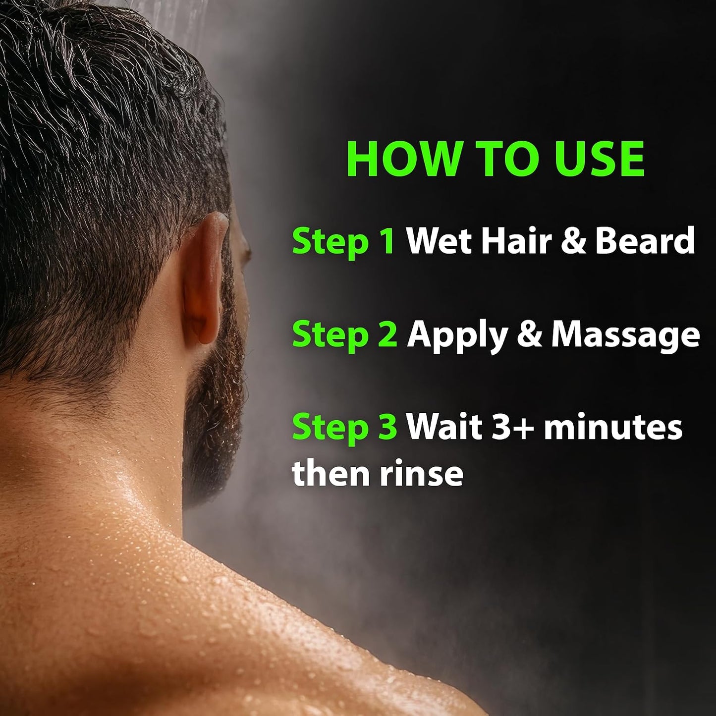BBS BEST BEARD STUFF GROW 11 in 1 Hair and Beard Wash 6 oz product image 8