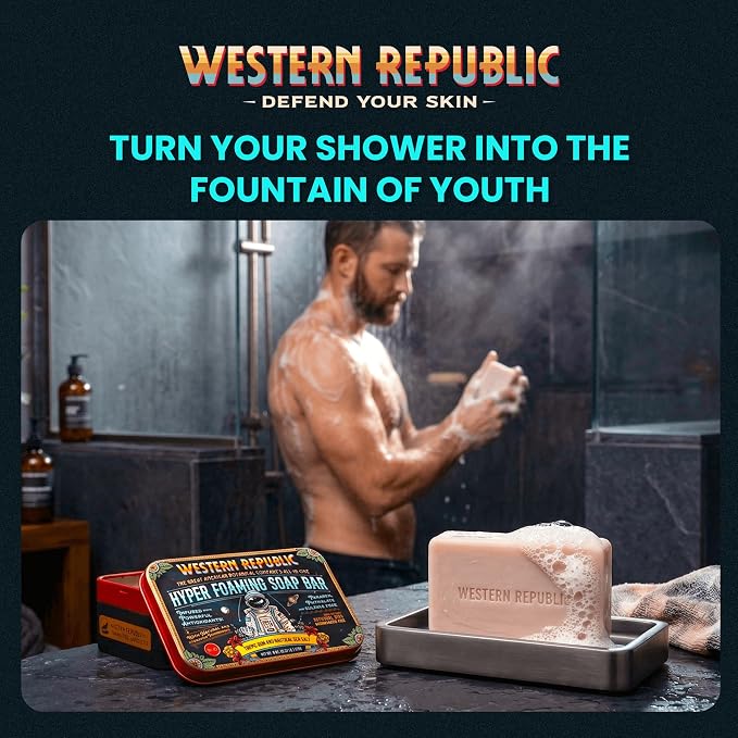 Western Republic Tropic Rum & Nautical Sea Salt Soap 2-Pack - product image 6