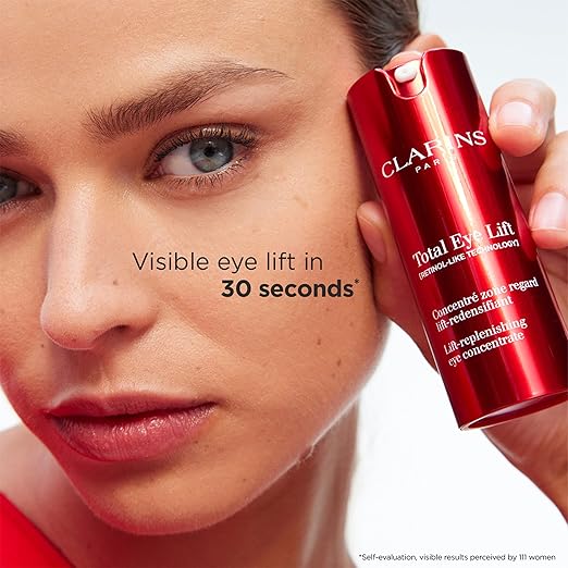 CLARINS Total Eye Lift ingredient or formula highlight image for eye care and smoother-looking eyes