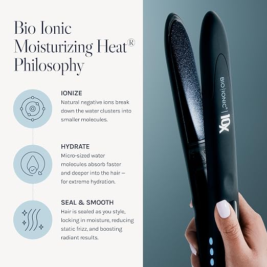 Bio Ionic Bio Ionic 10X Styling Iron Hair Straightener 1 Inch product image 2