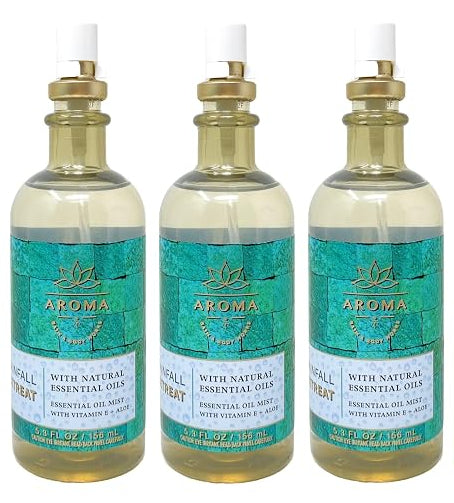 Rainfall Retreat Bath & Body Works Essential Oil Mist 3 Pack