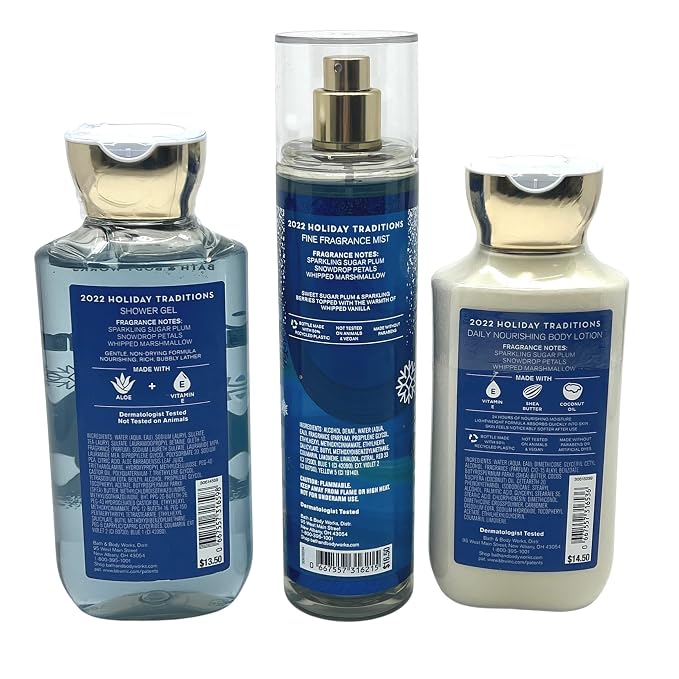 ICED SUGAR PLUM Bath & Body Works 3 Steps alternate view 2