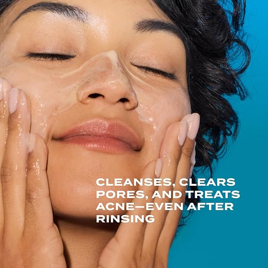 Murad Acne Control Clarifying Cleanser - back packaging details - Murad salicylic acid acne cleanser