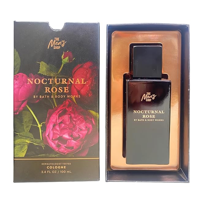 Bath & Body Works NOCTURNAL ROSE Men’s Cologne 3.4 fl oz bottle