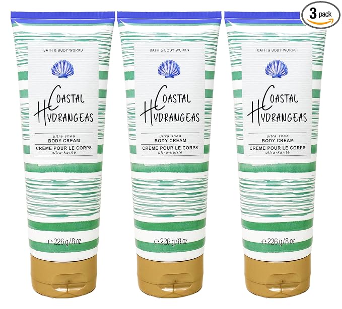 COASTAL HYDRANGEAS Bath & Body Works Body Cream - product image 1