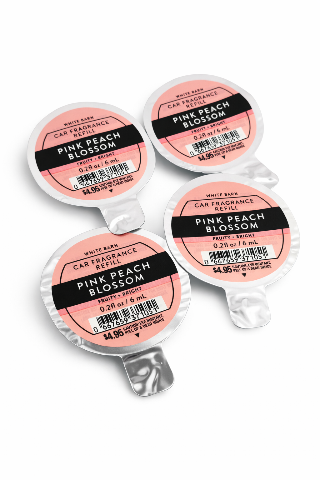 Bath & Body Works PUMPKIN PECAN WAFFLES car fragrance refill 4 pack air freshener long lasting scent for car MWG
