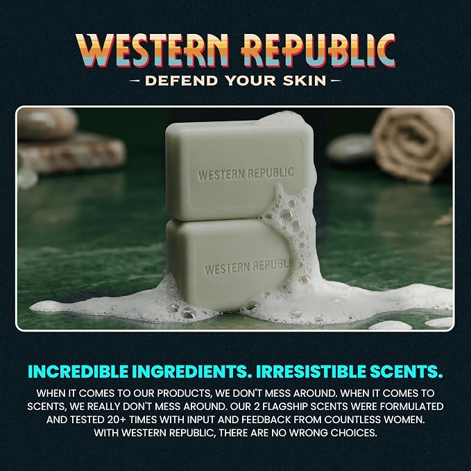 Western Republic Birchwood, Eucalyptus & Sage Soap 2-Pack - product image 5