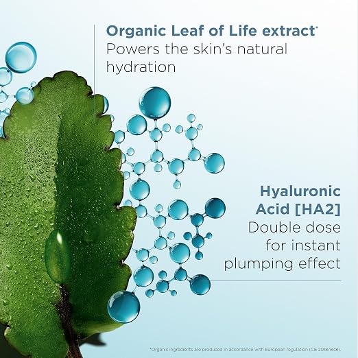 CLARINS Hydra-Essentiel Bi-Phase Serum texture or application detail for anti-aging hydration firmness and radiance
