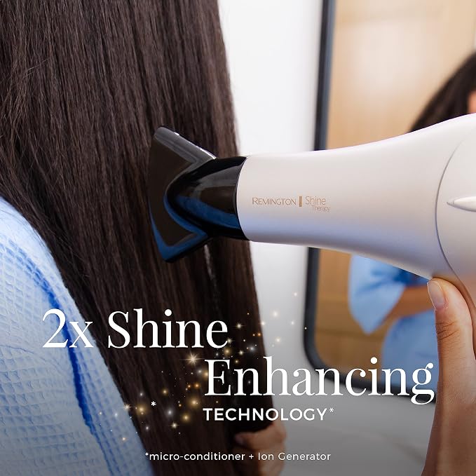 Remington Remington Shine Therapy Ionic Ceramic Hair Dryer 1875W product image 3
