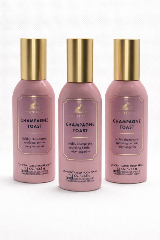 Champagne Toast Room Spray 3 Room Spray 3 Pack | Home Fragrance 1.5 Oz / 42.5 G