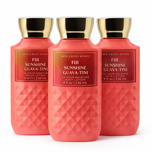 FIJI SUNSHINE GUAVA-TINI Body Lotion 8 Oz / 236 Ml (Pack Of 3)