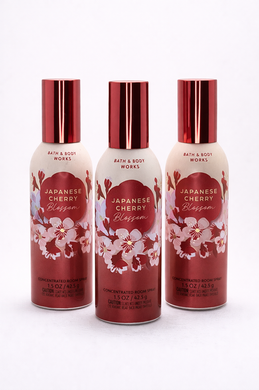 Japanese Cherry Blossom Room Spray 3 Room Spray 3 Pack | Home Fragrance 1.5 Oz / 42.5 G