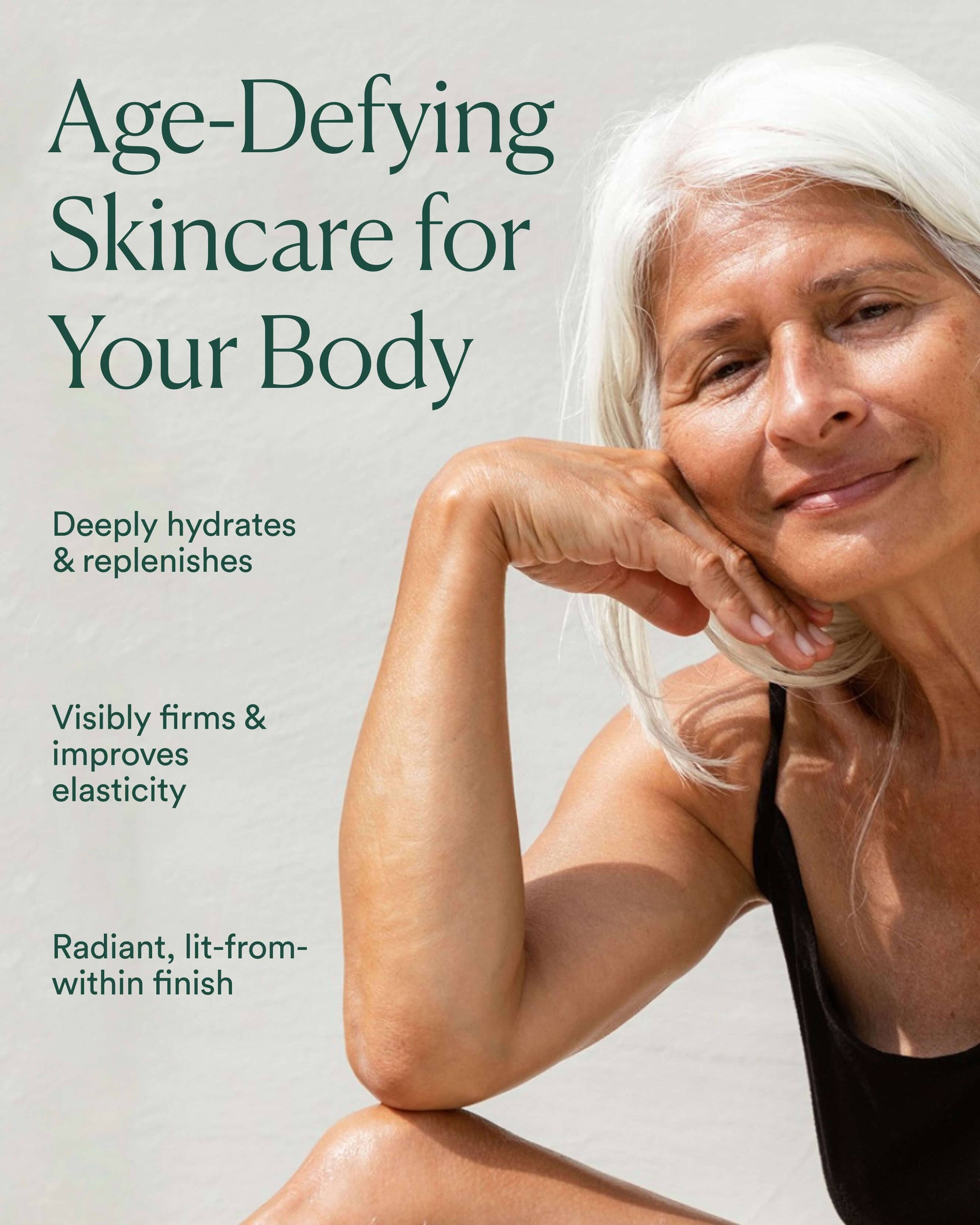 OSEA Anti-Aging Body Balm benefits and routine image for OSEA clean beauty shoppers at My Wrinkles Gone