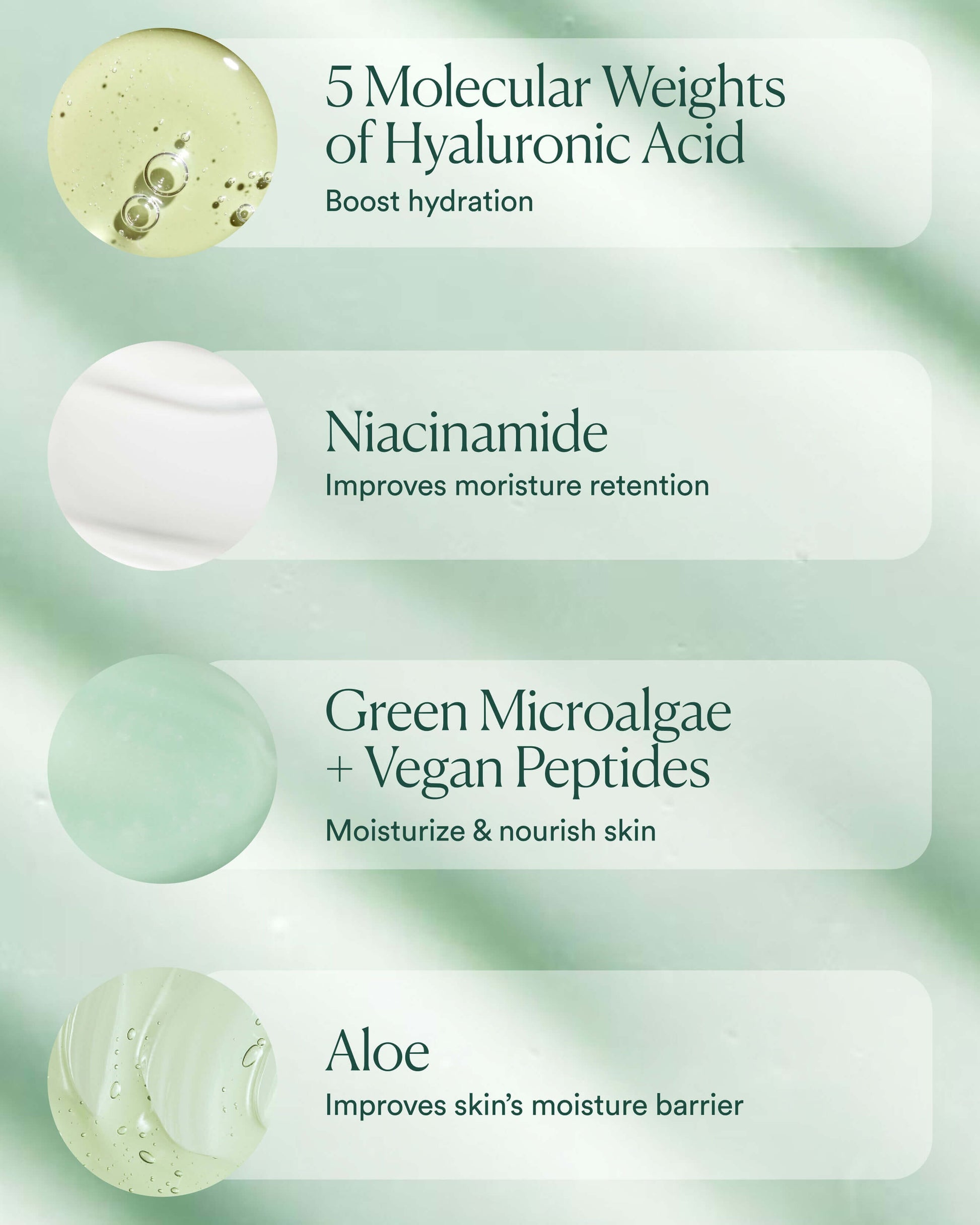 OSEA Hyaluronic Acid Body Serum ingredients or lifestyle product image for OSEA clean beauty shoppers at My Wrinkles Gone