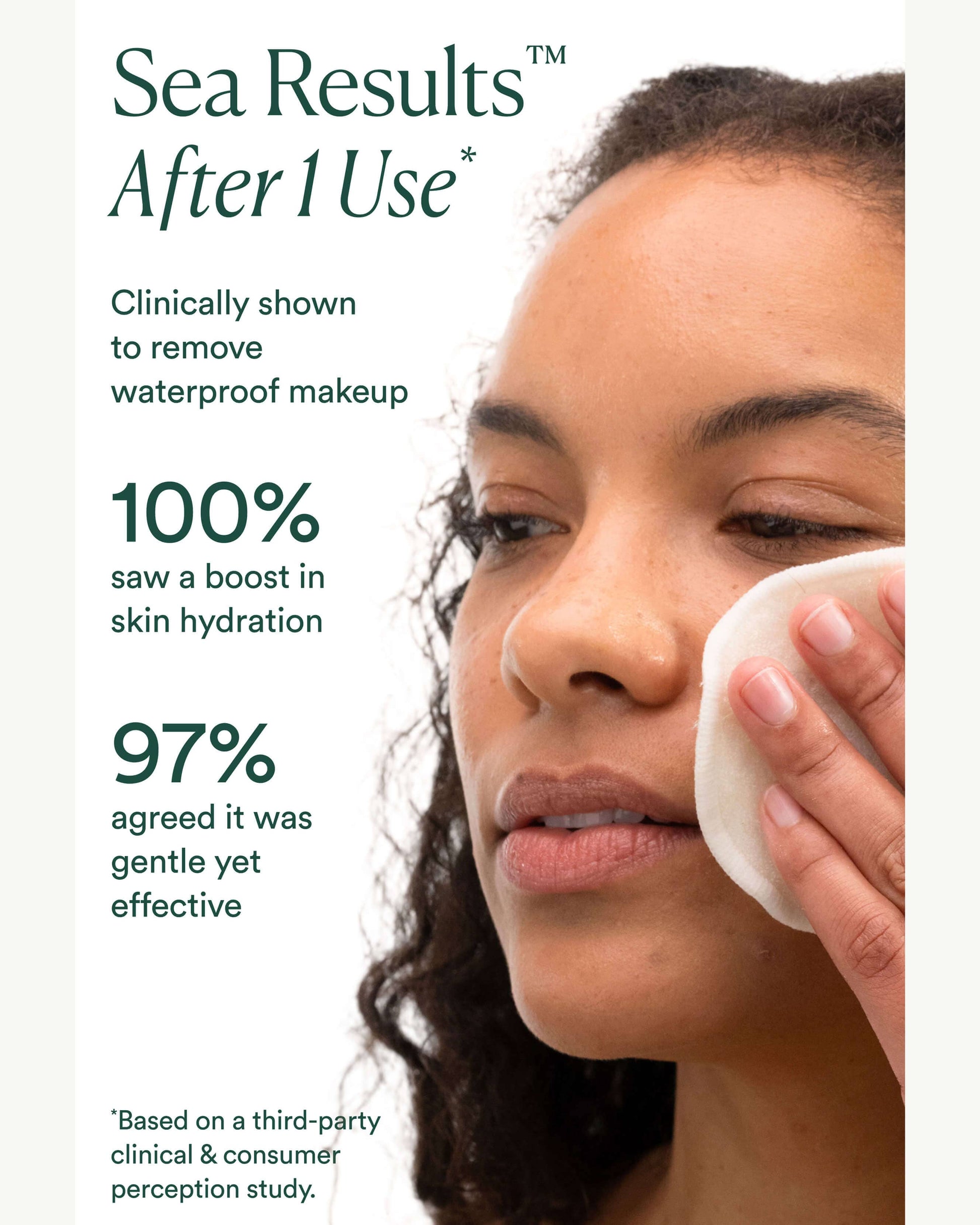 OSEA Ocean Wave Cleanser clinical benefits for gentle non-stripping cleansing