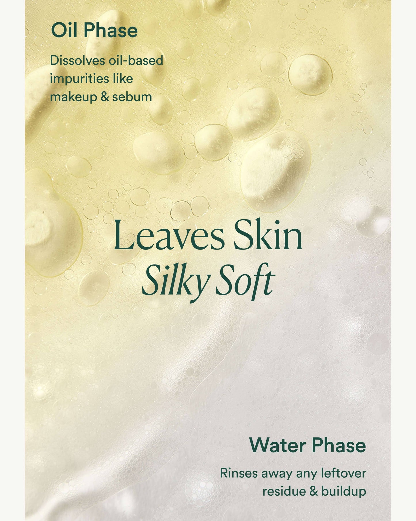 OSEA Ocean Wave Cleanser bi-phase oil texture education image