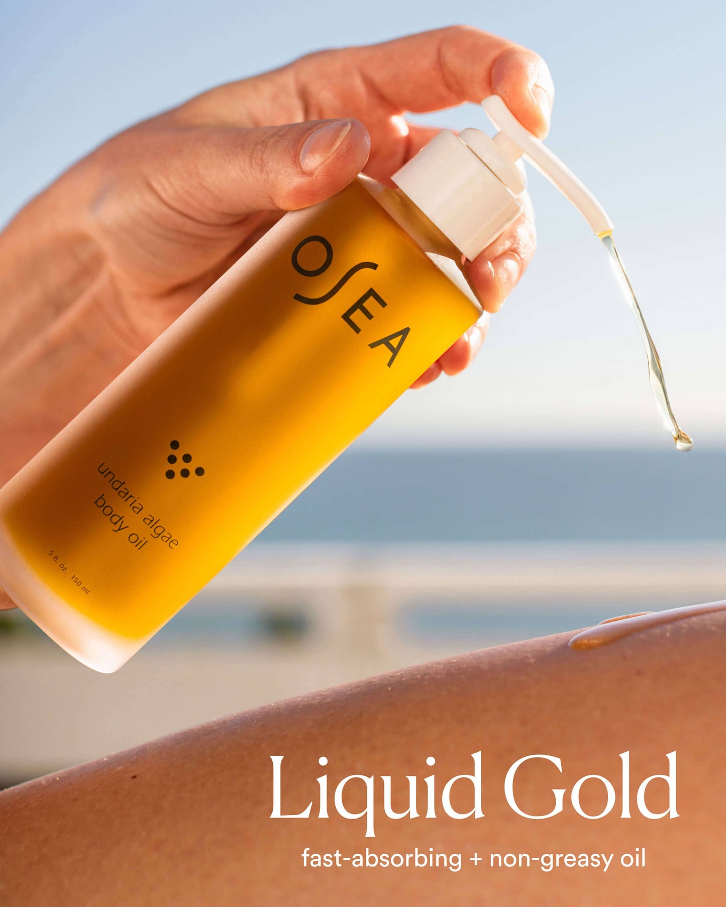 OSEA Undaria Algae Oil clinical results or before and after visual for OSEA clean beauty shoppers at My Wrinkles Gone