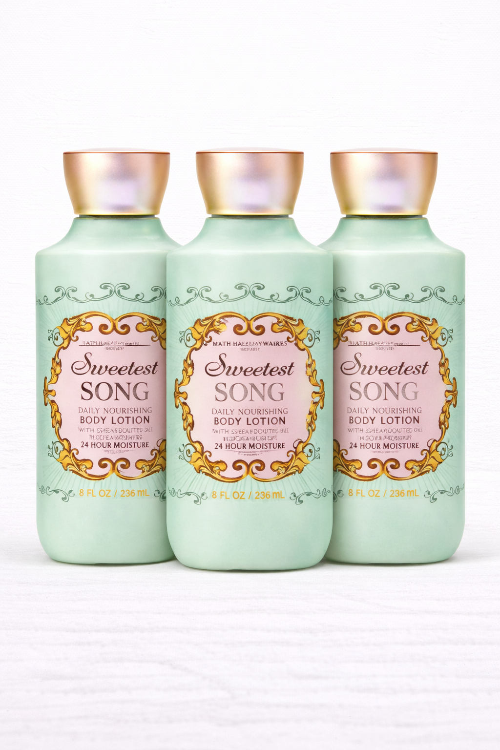 SWEETEST SONG BODY LOTION 8 OZ 236 ML PACK OF 3 Bath & Body Works Body Lotion 3-Pack – 8 oz Each | My Wrinkles Gone