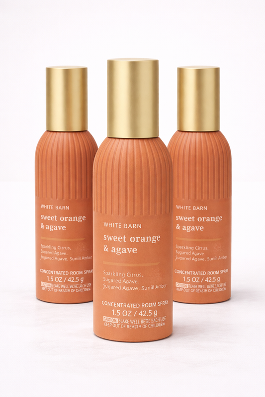SWEET ORANGE AGAVE Bath & Body Works Room Spray 3-Pack – 1.5 oz Each | My Wrinkles Gone