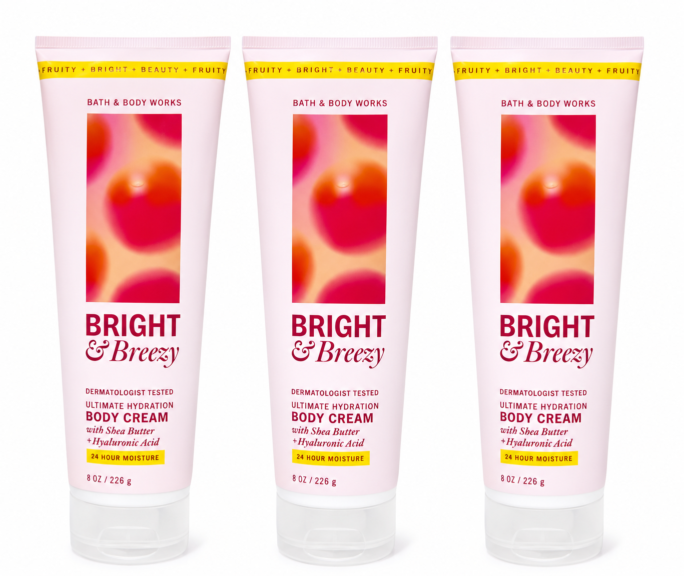 Bright & Breezy Bath & Body Works Ultimate Hydration Body Cream 3 Pack