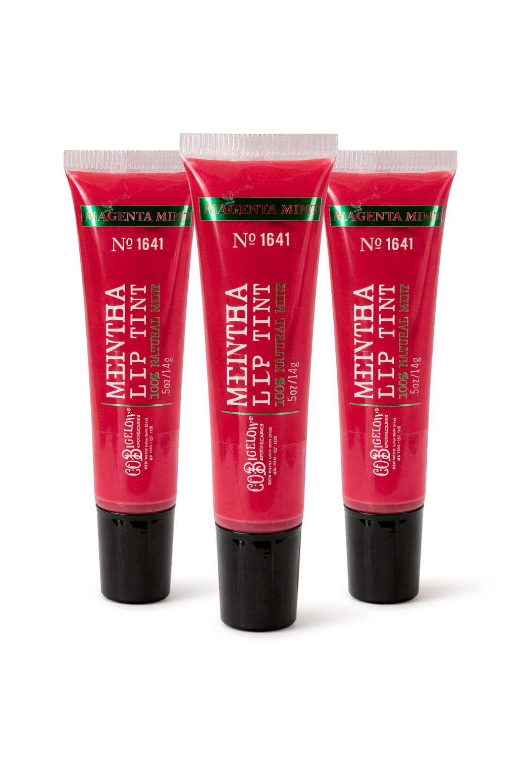 C.O. Bigelow Magenta Mint Lip Gloss Set (3 Pack) – Cooling Shine with Sheer Pink Tint | My Wrinkles Gone