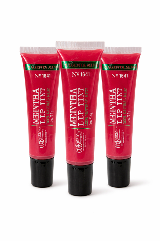 C.O. Bigelow Magenta Mint Lip Gloss Set (3 Pack) – Cooling Shine with Sheer Pink Tint | My Wrinkles Gone