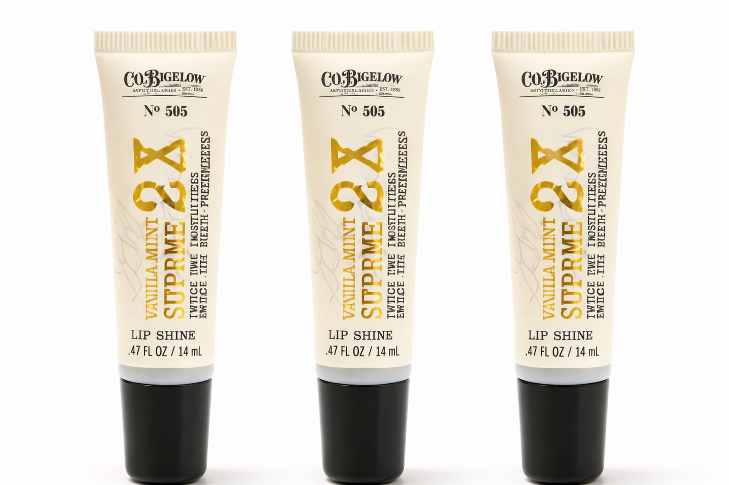 C.O. Bigelow Vanilla 2X Lip Gloss Set (3 Pack) – Ultra Moisturizing & High Shine | My Wrinkles Gone